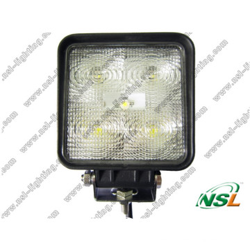 La luz de trabajo con mejores ventas de 15W LED 12V 24V LED Luz de conducción del automóvil